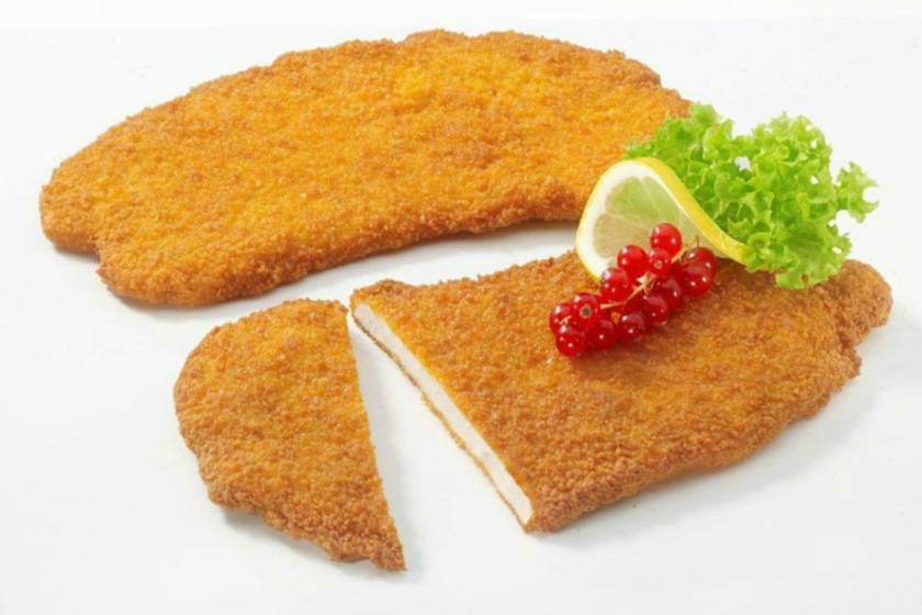 Fettine di petto di pollo panate